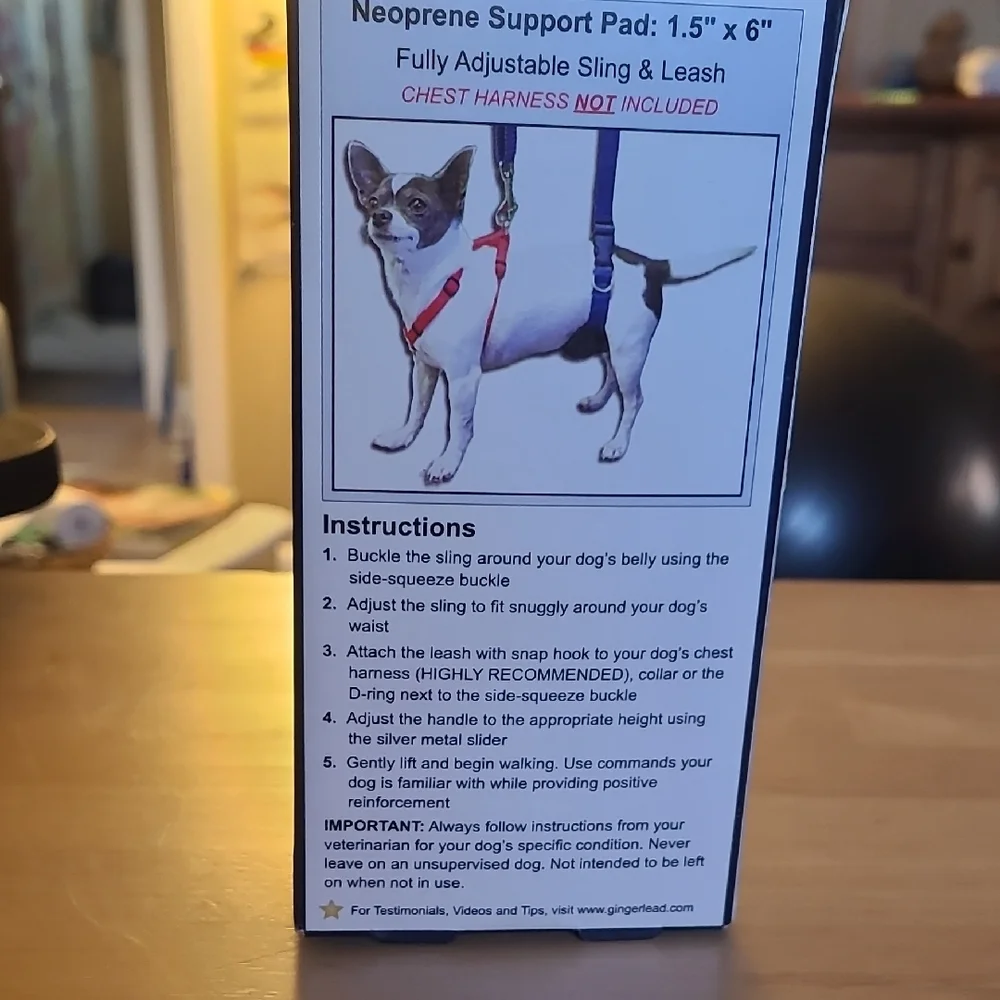 Blue Dog Support Harness - Picture 3 of 3